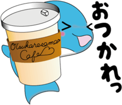 Dolphin Koo-chan<everyday conversation3> sticker #9361614
