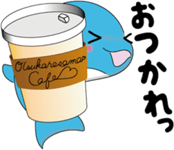 Dolphin Koo-chan<everyday conversation3> sticker #9361614