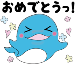 Dolphin Koo-chan<everyday conversation3> sticker #9361617