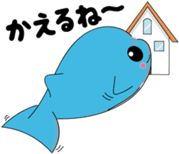 Dolphin Koo-chan<everyday conversation3> sticker #9361619