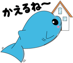 Dolphin Koo-chan<everyday conversation3> sticker #9361619