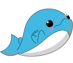 Dolphin Koo-chan<everyday conversation3> sticker #9361622