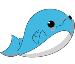 Dolphin Koo-chan<everyday conversation3> sticker #9361622