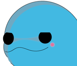 Dolphin Koo-chan<everyday conversation3> sticker #9361626