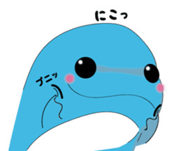 Dolphin Koo-chan<everyday conversation3> sticker #9361635