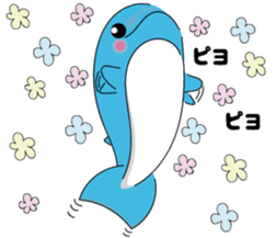 Dolphin Koo-chan<everyday conversation3> sticker #9361639