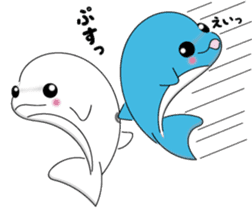 Dolphin Koo-chan<everyday conversation3> sticker #9361641