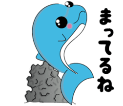 Dolphin Koo-chan<everyday conversation3> sticker #9361642