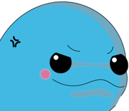 Dolphin Koo-chan<everyday conversation3> sticker #9361643