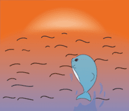 Dolphin Koo-chan<everyday conversation3> sticker #9361647