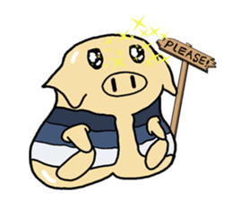 LAN LAN PIG ~ LIFE sticker #9362368