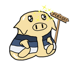LAN LAN PIG ~ LIFE sticker #9362368