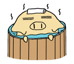 LAN LAN PIG ~ LIFE sticker #9362373