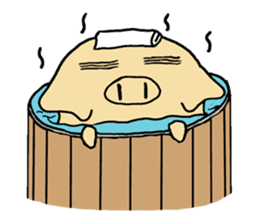 LAN LAN PIG ~ LIFE sticker #9362373
