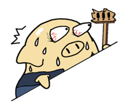 LAN LAN PIG ~ LIFE sticker #9362377