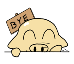 LAN LAN PIG ~ LIFE sticker #9362381