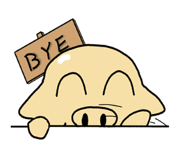LAN LAN PIG ~ LIFE sticker #9362381