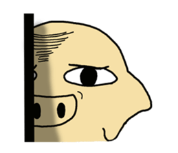 LAN LAN PIG ~ LIFE sticker #9362386