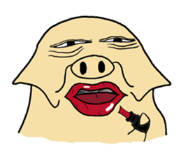 LAN LAN PIG ~ LIFE sticker #9362388