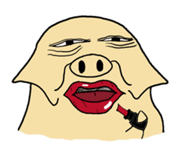 LAN LAN PIG ~ LIFE sticker #9362388