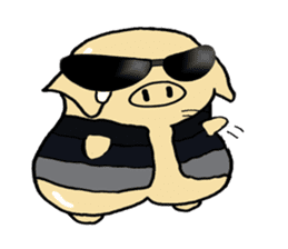 LAN LAN PIG ~ LIFE sticker #9362390