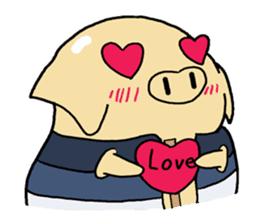 LAN LAN PIG ~ LIFE sticker #9362392
