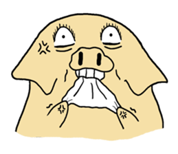 LAN LAN PIG ~ LIFE sticker #9362393