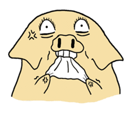 LAN LAN PIG ~ LIFE sticker #9362393