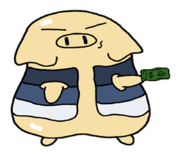 LAN LAN PIG ~ LIFE sticker #9362406