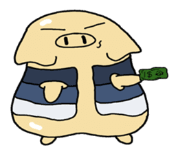 LAN LAN PIG ~ LIFE sticker #9362406