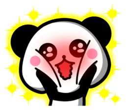 Melting PANDA B sticker #9362890