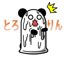 Melting PANDA B sticker #9362925