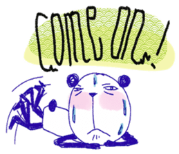 dainapanda ver.5 English sticker #9363128