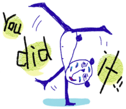 dainapanda ver.5 English sticker #9363134