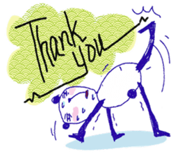 dainapanda ver.5 English sticker #9363145