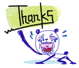 dainapanda ver.5 English sticker #9363146