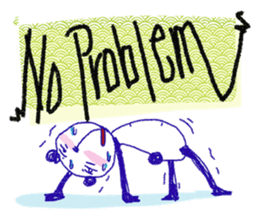 dainapanda ver.5 English sticker #9363151