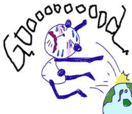 dainapanda ver.5 English sticker #9363156