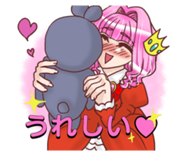 The princess sees only a prince sticker #9364414