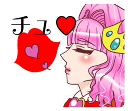 The princess sees only a prince sticker #9364447