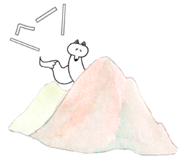 MOUNTAIN OF FOX STICKER sticker #9364512