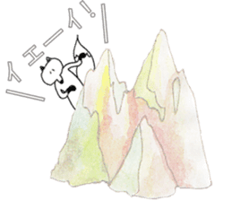 MOUNTAIN OF FOX STICKER sticker #9364515