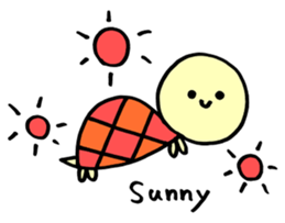 Happy and fickle rabbit HAPIUSA sticker #9364596