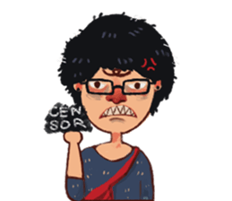 Khun V sticker #9364688