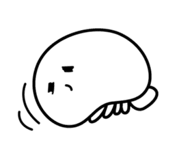 The warm fuzzy everyday "Kuragen" sticker #9365208