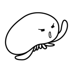 The warm fuzzy everyday "Kuragen" sticker #9365213