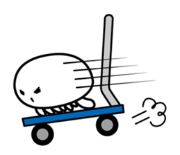 The warm fuzzy everyday "Kuragen" sticker #9365214