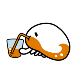 The warm fuzzy everyday "Kuragen" sticker #9365227