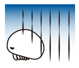 The warm fuzzy everyday "Kuragen" sticker #9365237