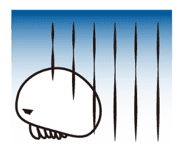 The warm fuzzy everyday "Kuragen" sticker #9365237